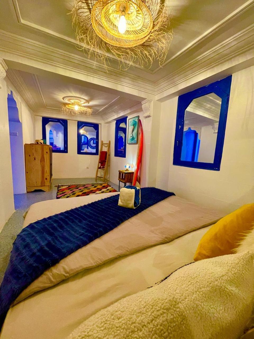 Bed and Breakfast Surf & Salsa Ocean House Tamraght Exterior foto