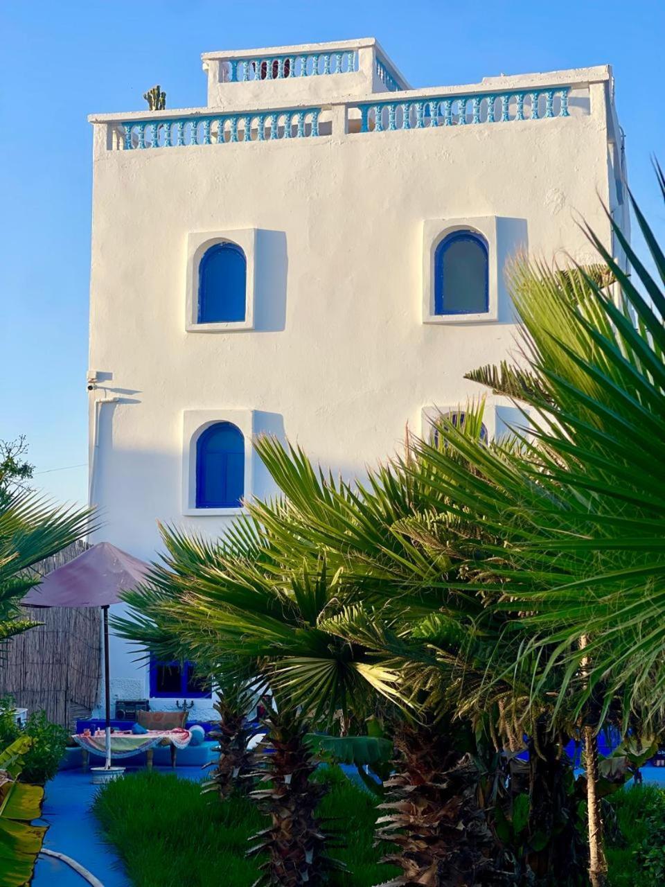 Bed and Breakfast Surf & Salsa Ocean House Tamraght Exterior foto
